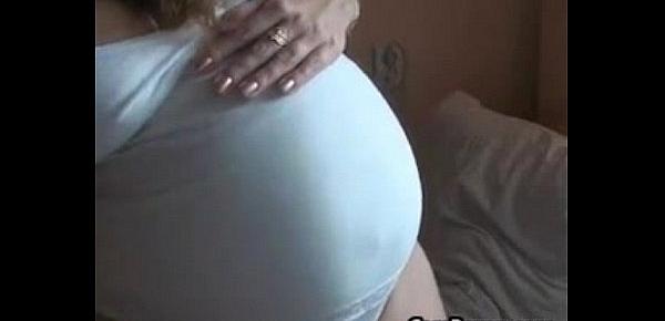  Pregnant Cam Slut Teasing